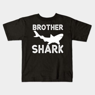 Brother Shark, Daddy Shark, Mommy Shark, Mama Shark, Grandpa Shark, Grandma Shark Kids T-Shirt